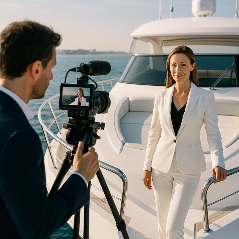 Vídeos Promoción en Barco