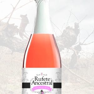 Rufete Ancestral, espumoso rosado elaborado con uva Rufete en la Sierra de Salamanca por Dominio de la Sierra