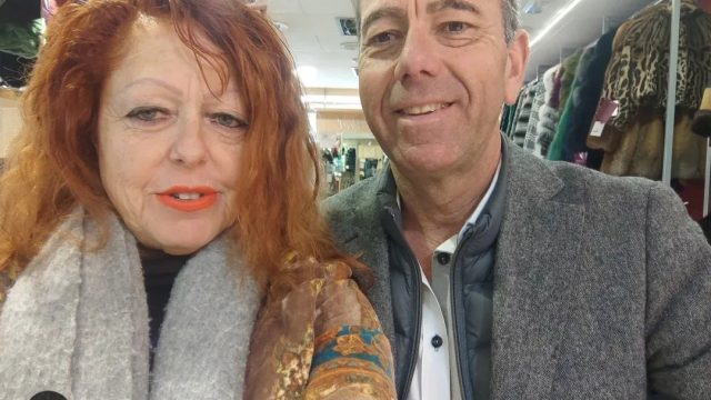 Lidia Arrocha en encuentro empresarial con Carlos Piel en su empresa de Colmenar Viejo · 23 de febrero de 2025