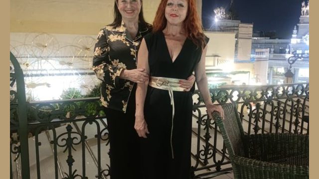 Compartiendo una experiencia Rapsodia en el Real Casino de Madrid junto a Carmen, en un entorno único y emblemático